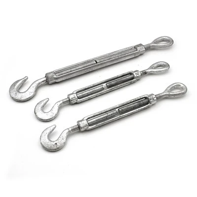 US Type Galvanized Forged Turnbuckle Hook and Eye